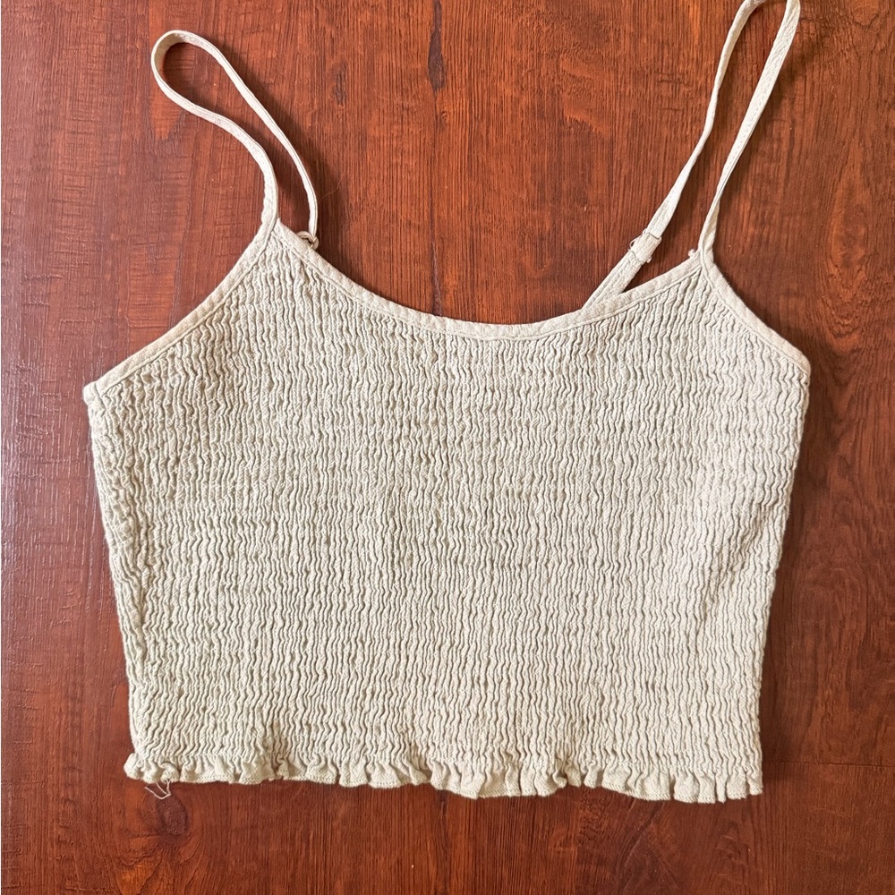 Scrunchie crop top